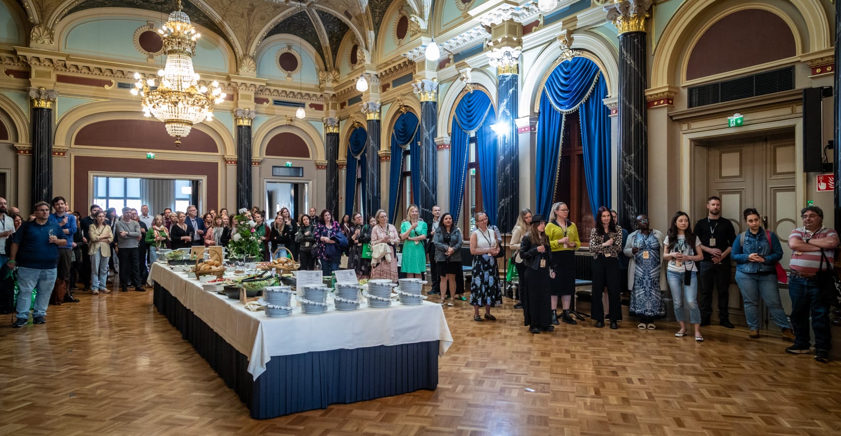 Welcome event at Oulu City Hall