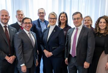 Group photo of the Fulbright Finland Foundation Board of Directors